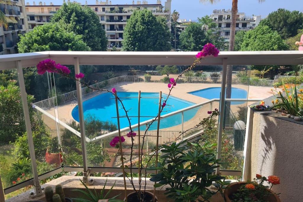 Appartement Vue Mer Sur Les Hauteurs De نيس المظهر الخارجي الصورة
